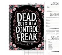 When I Die Book Planner Death Planning Workbook
