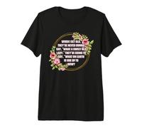 When I Get Old They’re Never Gonna Say What Sweet Old Lady Premium T-Shirt