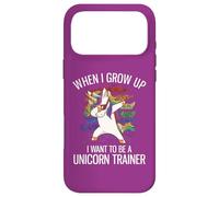 When I Grow Up I Want To Be A Unicorn Trainer Case for iPhone 17 Pro Max