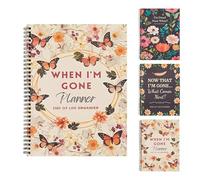 When I’m Gone Planner UK - End of Life Organiser for Final Wishes, Funeral Plans, and Family Information A Gentle Organizer for My Account Important Documents, and Estate Planning After Death