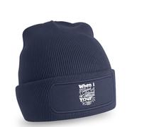 When I Needed A Hand I Found Your Paw Beanie Dog Lover Pet Owner Birthday Gift For Him And Her O/S