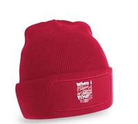 When I Needed A Hand I Found Your Paw Beanie Dog Lover Pet Owner Birthday Gift For Him And Her O/S