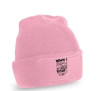 When I Needed A Hand I Found Your Paw Beanie Dog Lover Pet Owner Birthday Gift For Him And Her O/S