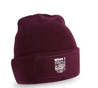 When I Needed A Hand I Found Your Paw Beanie Dog Lover Pet Owner Birthday Gift For Him And Her O/S