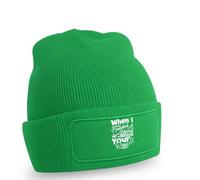 When I Needed A Hand I Found Your Paw Beanie Dog Lover Pet Owner Birthday Gift For Him And Her O/S