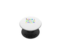 When I Wake Up I Will Be 9 Nine Birthday PopSockets Adhesive PopGrip