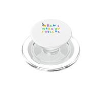When I Wake Up I Will Be 9 Nine Birthday PopSockets PopGrip for MagSafe