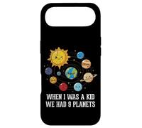 When I Was A Kid We Had 9 Planets Space Galaxy Women Men Case for iPhone Air