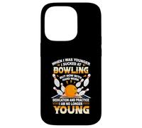 When I Was Younger I Sucked At Bowling Dedication Practice Case for iPhone 14 Pro