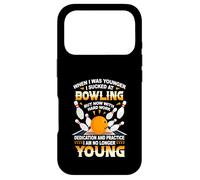 When I Was Younger I Sucked At Bowling Dedication Practice Case for iPhone 17 Pro