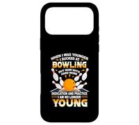 When I Was Younger I Sucked At Bowling Dedication Practice Case for iPhone 17 Pro Max