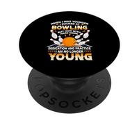 When I Was Younger I Sucked At Bowling Dedication Practice PopSockets Adhesive PopGrip
