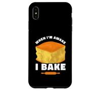 When I'm Awake I Bake Funny Cornbread Case for iPhone XS Max