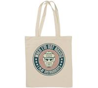 When I'm not boxing, I play instruments Natural Cotton Tote Bag White