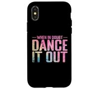 When in Doubt, Dance It Out Gradient Case for iPhone X/XS