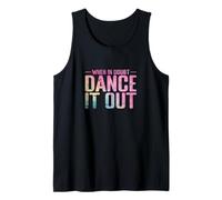 When in Doubt, Dance It Out Gradient Tank Top