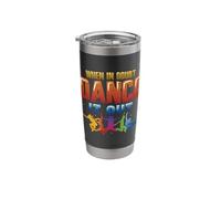When in Doubt Dance It Out Hip Hop Dancing Stainless Steel Insulated Tumbler