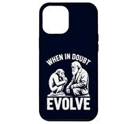 When In Doubt Evolve Funny Evolution Humor Nerdy Case for iPhone 12 Pro Max
