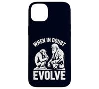 When In Doubt Evolve Funny Evolution Humor Nerdy Case for iPhone 14 Plus