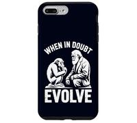 When In Doubt Evolve Funny Evolution Humor Nerdy Case for iPhone 7 Plus/8 Plus