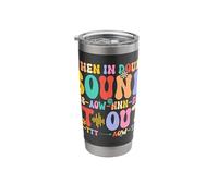 When in Doubt Shout It Out Phonemic Phonics Reading Teacher Stainless Steel Insulated Tumbler