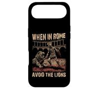 When in Rome Avoid the Lions Roman Empire Case for iPhone Air