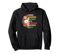 when injustice becomes law resistance becomes duty Politics Pullover Hoodie