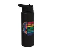 When Injustice Becomes Law, Resistance Becomes Duty Stainless Steel Insulated Water Bottle