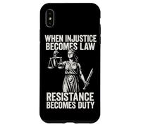When Injustice Becomes Law Resistance Duty Case for iPhone XS Max