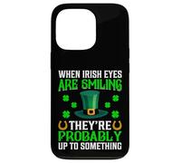 When Irish Eyes Are Smiling - St Patrick's Day Leprechaun Case for iPhone 13 Pro