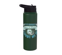 When it Comes to Jesus and Propofol, Count me into Nurse arcosis Stainless Steel Insulated Water Bottle