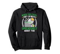 When It Comes To Spreadsheets I Excel Funny Accountant CPA Pullover Hoodie