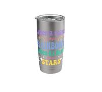 When it Rains Look for Rainbow When It's Dark Look for Stars Stainless Steel Insulated Tumbler