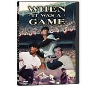 When It Was a Game - When It Was a Game