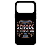 WHEN LIFE GETS HARD CALL A SCHOOL COUNSELOR Case for iPhone 17 Pro Max