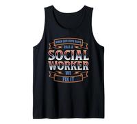 When Life Gets Hard, Call a Social Worker Tank Top