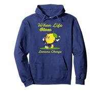 When Life Gives Lemons Charge Hustle Vibes Energy Pullover Hoodie