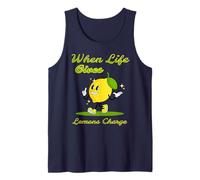 When Life Gives Lemons Charge Hustle Vibes Energy Tank Top