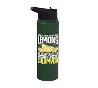 When Life Gives You Lemons Be Grateful It's Not Chlamydia Stainless Steel Insulated Water Bottle