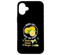 When-Life Gives You Lemons Make Lemon Drop Lemon Juice Case for iPhone 16 Plus