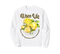 When Life Gives You Lemons Make Lemonade Quote Vintage Sweatshirt