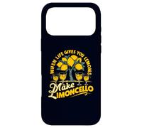 When Life Gives You Lemons Make Limoncello Retro Vintage Case for iPhone 17 Pro Max
