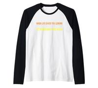 When Life Gives You Lemons Throw Them AT Someone You Hate Raglan Baseball Tee