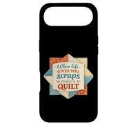 When Life Gives You Scraps Make A Quilt Quilter Funny Sewing Case for iPhone Air