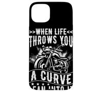 WHEN LIFE THROWS YOU A CURVE LEAN INTO IT Case for iPhone 15 Plus