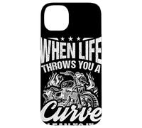 WHEN LIFE THROWS YOU A CURVE LEAN TO IT Case for iPhone 14 Plus