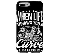 WHEN LIFE THROWS YOU A CURVE LEAN TO IT Case for iPhone 7 Plus/8 Plus