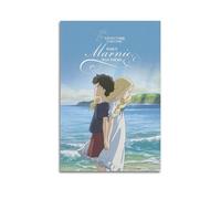 When Marnie Was There Poster Wall Art Aesthetic Cover Poster Design Painting for Living Room Bed Room 12x18inch(30x45cm) Unframe-style
