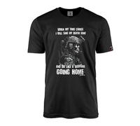 When My Time Comes Soldier Song Veteran Alfashirt German Army T-Shirt #45380, black, L