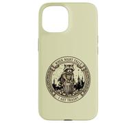 When Night Falls I get Trashy Raccoon Garbage Sarcastic Case for iPhone 15